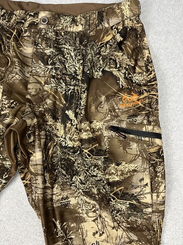 Realtree Pants Mens 3XL Camo Tricot Hunting Realtree Edge Scent Factor Lined - Picture 5 of 18