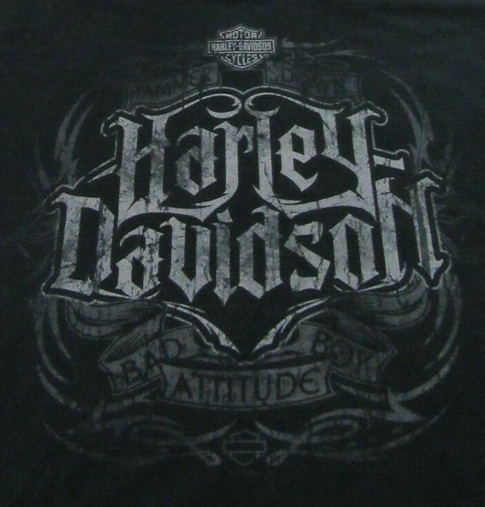 T shirt nera Monadnock HARLEY DAVIDSON Keene New Hampshire souvenir taglia M