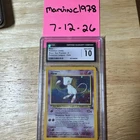Pokemon Mew Pokemon League Black Star Holo Promo #9 CGC 10 Gem Mint