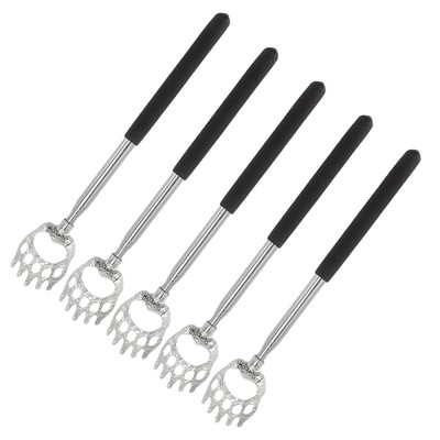 5Pcs Back Scratcher Telescopic Back Scratchers Stainless Steel For Head Body Arm