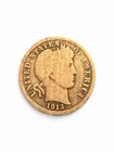 1913-S Barber Dime, Good, 6/8/26 Free Shipping