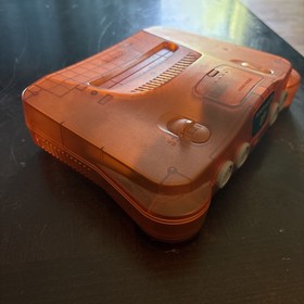 N64 Funtastic FIRE ORANGE Nintendo 64 Gaming Console