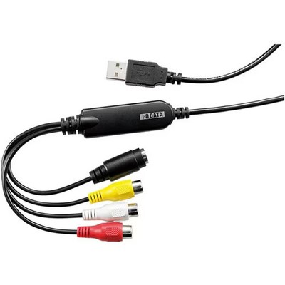 I-O DATA Video Capture USB Anschluss GV-USB2/HQ VHS 8mm DVD BD Blu-ray Neu