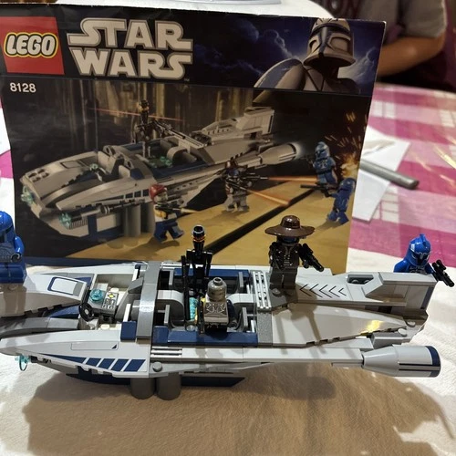 LEGO Star Wars #8128 Cad Bane's Speeder Set With Manual  99.9% complete