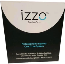 IZZO Oral Care Kit Electric Toothbrush Teeth Whitener, Polisher Head UV Cleaner