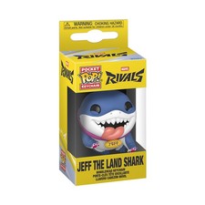 Jeff the Land Shark Pop! Keychain #88172 Marvel Funko Pop Pocket Pop! Keychain box and figure