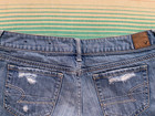 American Eagle Distressed Jean Shorts ** Light/Medium Wash * Size 6 ** — photo 3