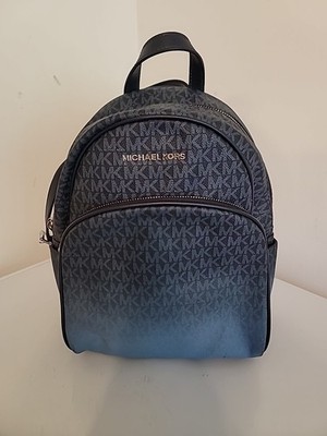Michael Kors Abbey French Blue Ombre Medium Backpack