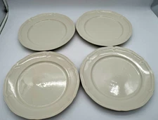 Set of 4 Villeroy & Boch Manoir Dinner Plate Soft White 10.5"  Luxembourg