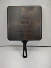 Griswold #8 Square-Fry Skillet 2108,Erie PA RESTORED Cast Iron