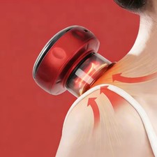 Electric Cupping Therapy Machine Rechargeable 12 Level Heating Massager Cupping