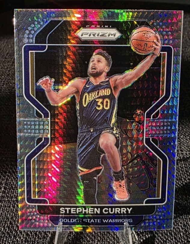 2021-22 Panini Prizm - Stephen Curry #154 Hyper Prizm