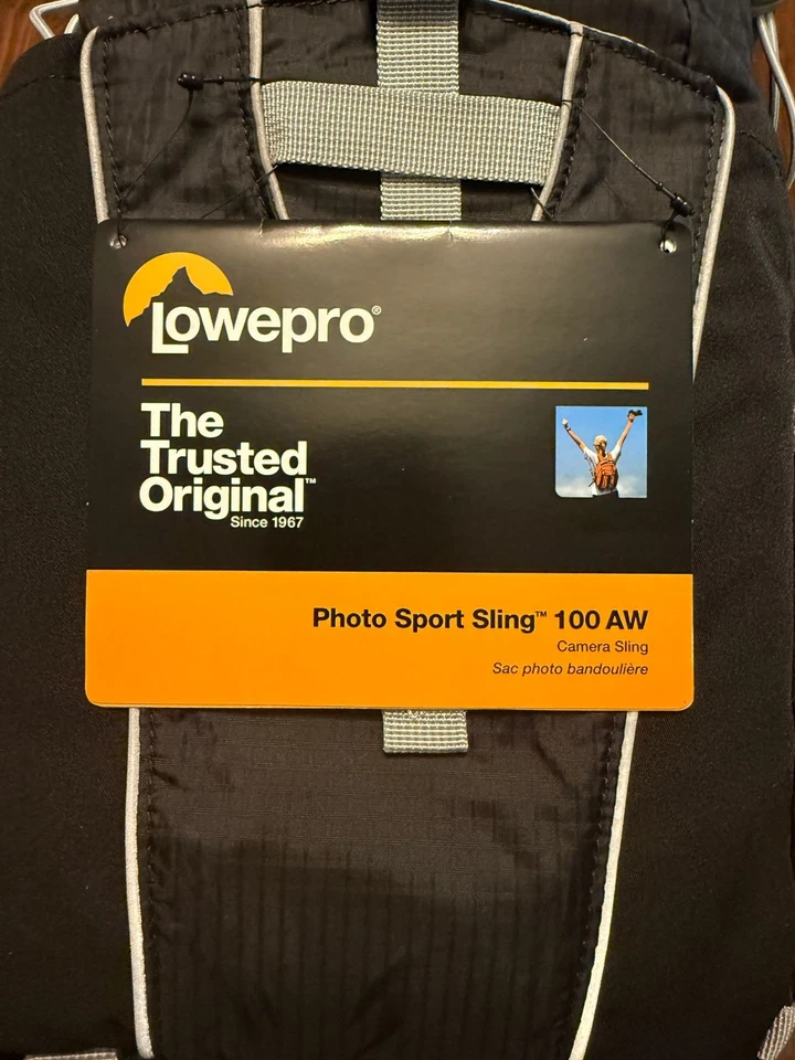 NEW Lowepro Photo Sport Sling 100 AW Camera Bag Black NWT  - Image 2 of 4