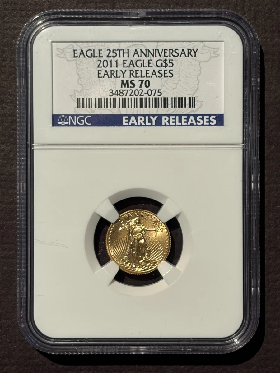 American Eagle MS 70 Graded 2011 Gold Bullion Coins for sale | eBay
