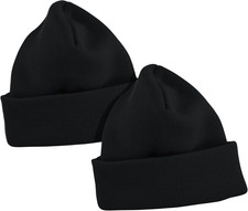 Thick Winter Beanie for Men Women Stretchy Thermal Knit Premium Cuffed Hat Skull