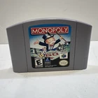 Monopoly Nintendo 64 N64 Video Game Cartridge