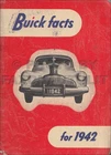 1942 Buick Facts Book Data Dealer Album Accessories Options Features