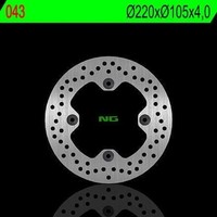 Honda XLV 125 Varadero CBR 125 R Hintere Bremsscheibe NG Brake 043