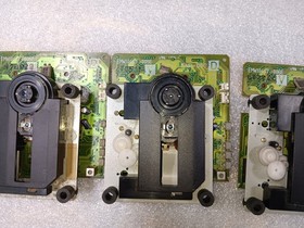 Sega Saturn **ENR-007 D** ONLY DEFECTIVE DONOR DRIVES x3-ISSUES-INTACT-PARTS-SEE