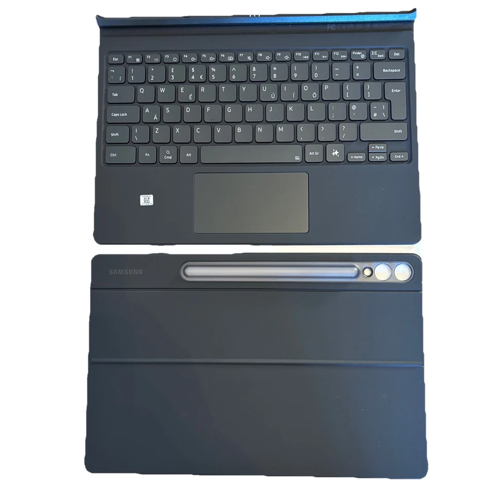 Samsung Galaxy Tab S10+ S9+ S9 FE+ AI Key Book Cover Keyboard Case with Trackpad - Image 2 of 4