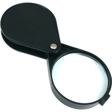 4X Folding Magnifier Magnifying Glass Magnification Pocket Travel Jewelers Tool