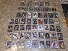 Football NFL - 58 Card Lot - Rookies, Autos, Numbered Plus Graded