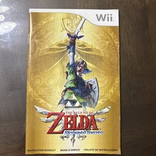 The Legend of Zelda Skyward Sword - Nintendo WII - Instruction Booklet/Manual