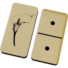 'Calla Lily Flower' Domino Set & Box (DM00047940)