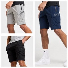 Emporio Armani E47 Mens Woven Cargo Shorts  Colours 4  All Sizes S-XXL RRP £70