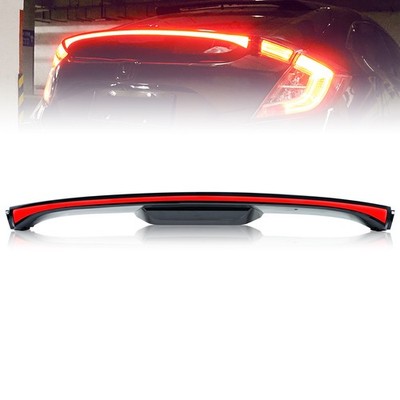 LED Hatchback Center Trunk Lid Sequential Tail Light Bar For 2017-21 Honda Civic