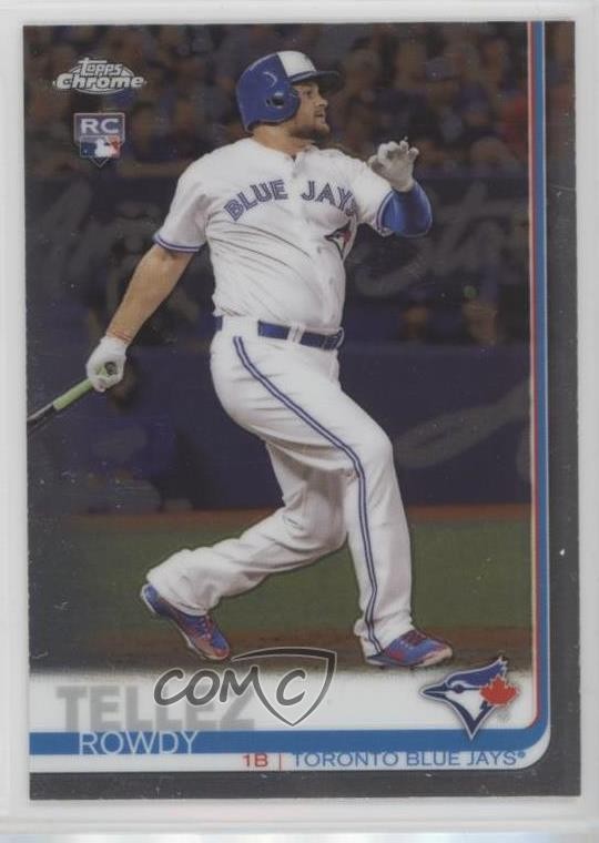 2019 Topps Chrome Rowdy Tellez (Batting) #2 Rookie RC 0ha3