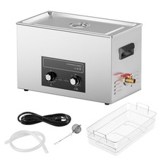 30L Ultrasonic Cleaner 360W Digital Timer Heater Basket
