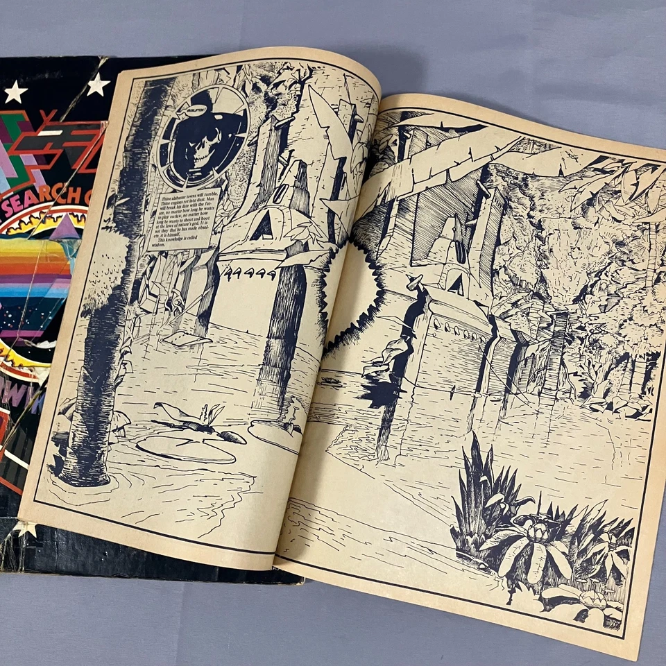 Hawkwind – In Search of Space LP 1971 United Artists UAS-5567 w/ Hawkwind Log Bo - Image 4 of 4