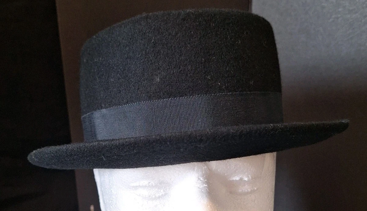 Bowler Hat Black 100% Wool Hats for Women for sale | eBay