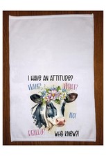 Funny, Cow, Dish Towel, 15 x 22, FREE shipping, hand, tea towels, choice, gifts