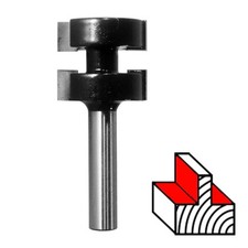 5 mm HM Federfräser Ø 25 mm Schaft 8 mm Nut Feder Fräser für die Oberfräse	