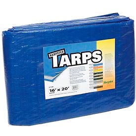 16' x 20' Light Duty 2.9 oz. Tarp Blue - B16x20 Harpster Of Philipsburg B16x20