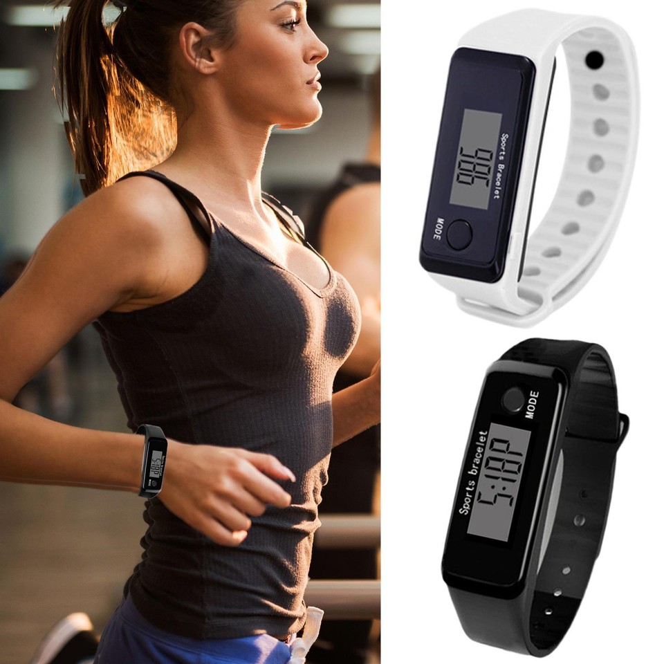 Step Counter Watch Fitness Tracker Watch Waterproof Calorie Distance ...