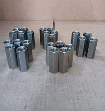5/8-11X2 1/8 Hex Rod Coupling Nut 13/16 316 Stainless Steal Lot Of 24
