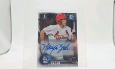 2016 Bowman Chrome - Prospects Autographs Harrison Bader #CPA-HB (AU, RC)