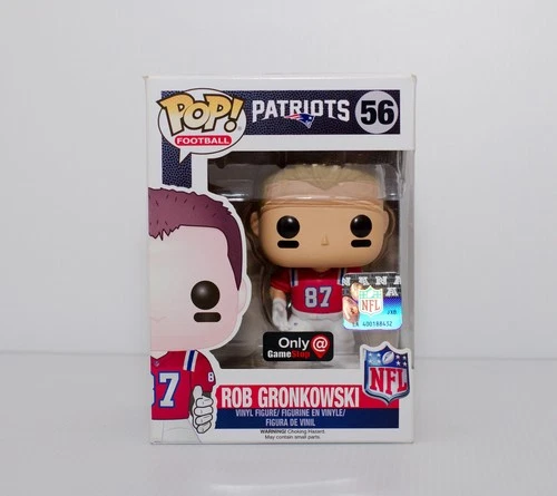 Funko Pop #56 NFL Rob Gronkowski New England Patriots Game Stop