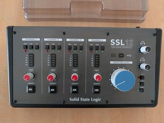 Solid State Logic SSL 12 USB Audio Interface With Decksaver