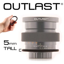 OUTLAST 5mm Flexible Follow Focus Gear Aperture Iris Lens Cinema Gear Universal