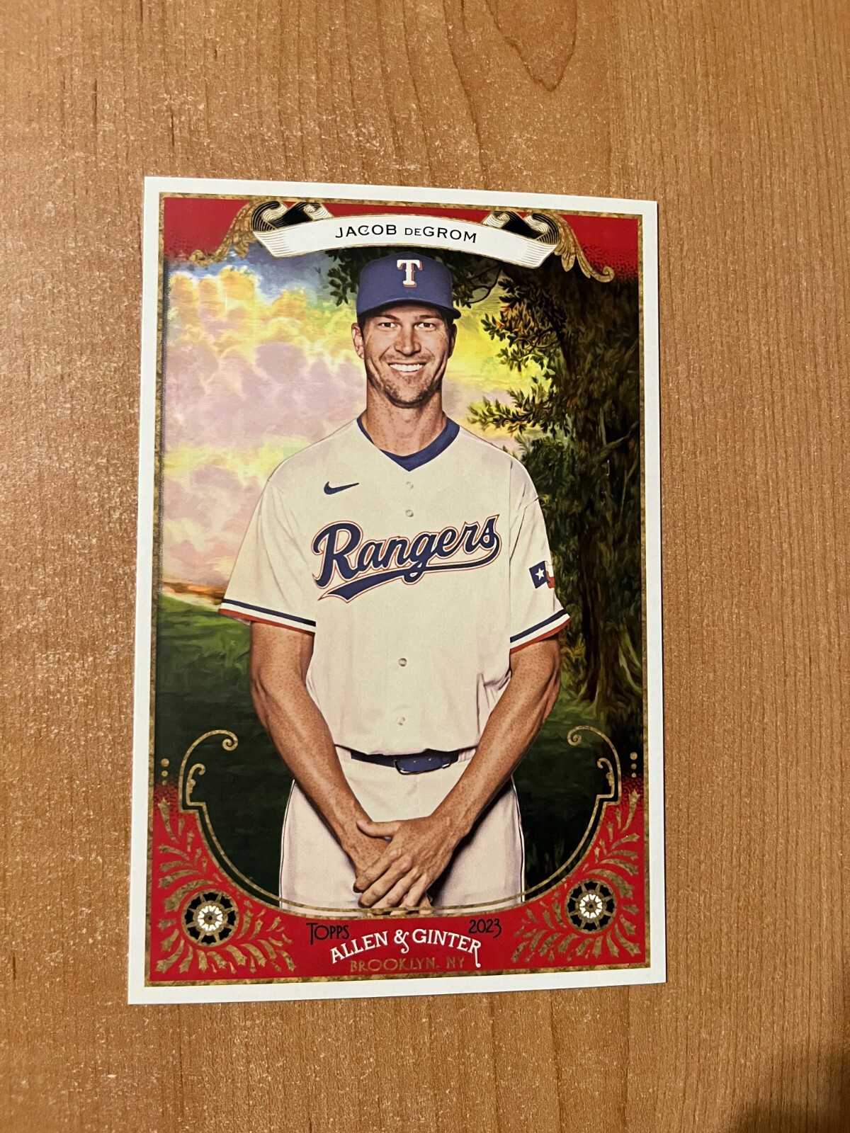 2023 Topps Allen & Ginter - Jacob DeGrom - #BC-8 Oversized Boxloader ...