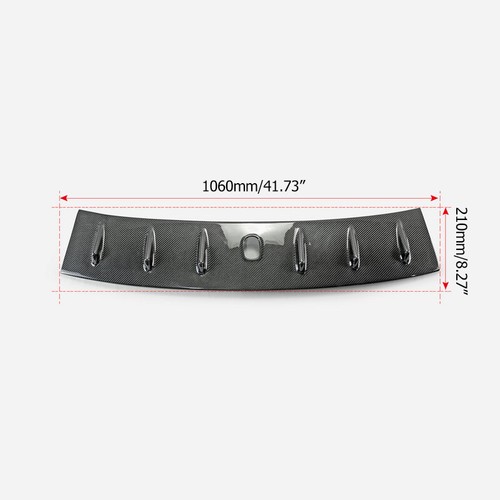 Para Lexus IS200 fibra de carbono estilo VTX techo trasero ventana generador labio ala - Imagen 7 de 12