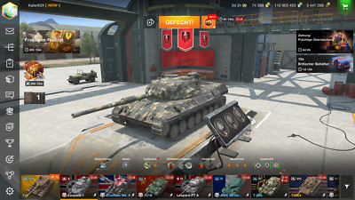 World of Tanks Blitz Account, (bestens ausgestattet)