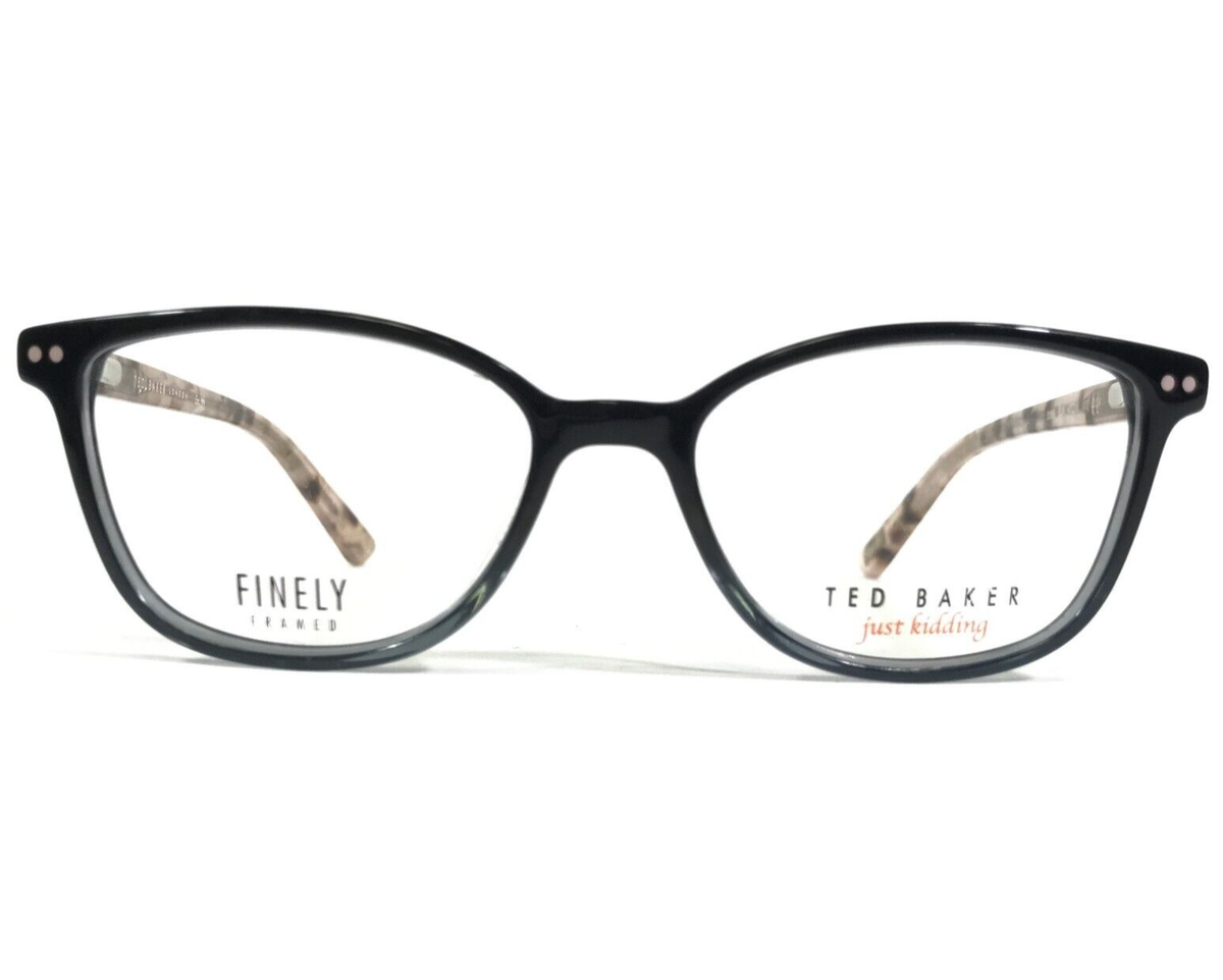Ted Baker Petite Eyeglasses Frames B869 BLK Brown Blue Pink Ted Baker Petite Eyeglasses Frames B869 BLK Brown Blue Pink