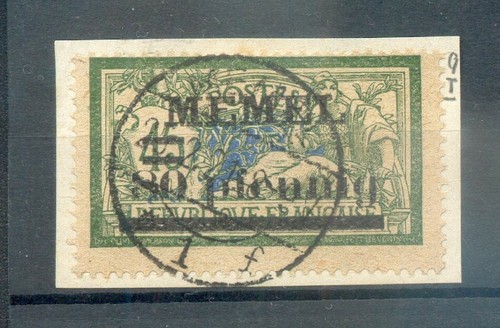 Memel 25A Colore LUXURY LETTER PIECE BPP 40EUR (73584)