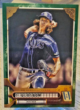 Tyler Glasnow 2022 Topps Gypsy Queen Green Parallel Tampa Bay Rays