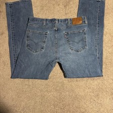 Men  s Levis 501 Original Fit Men  s Size 38x34 Blue Jeans Medium Wash Button Fly